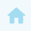 A blue house on a white background

Description automatically generated