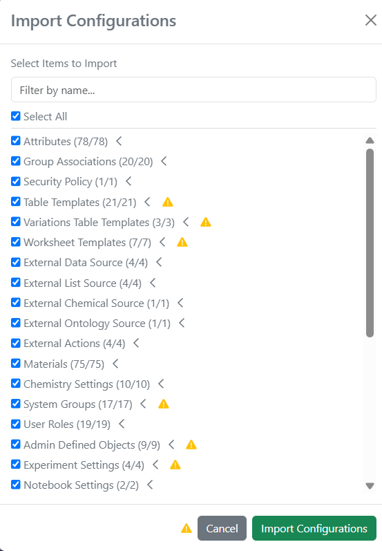 import configurations.png